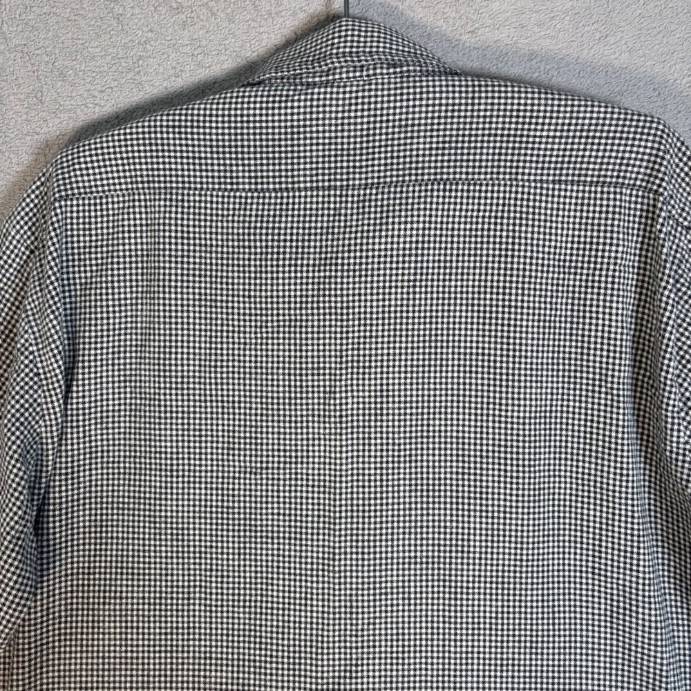 Lord and Taylor Flannel Shirt Mens XL Gingham Check‎ Button Down 100% Cotton - Picture 6 of 10